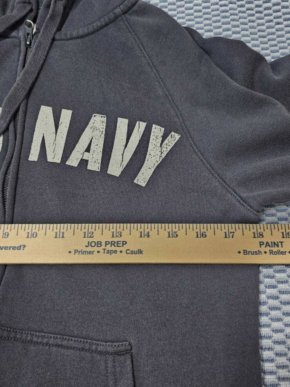 Old Navy Gray Full Zip Women's Hoodie Sweatshirt- Size Small - Picture 6 of 7